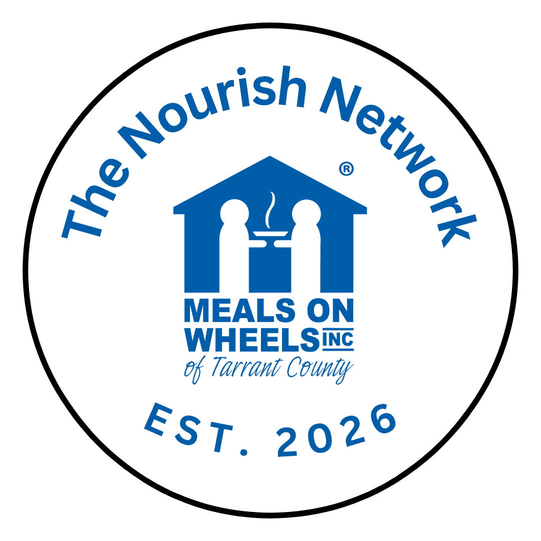 The Nourish Network logo, Meals on Wheels of Tarrant County